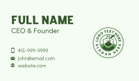 Landscaping Farming Shovel Business Card