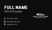 Fast Racing Car Business Card