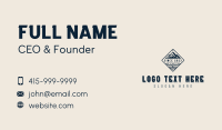 Active Gear Mountaineering Business Card Design