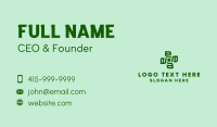 Green Herbal Medicine  Business Card Design