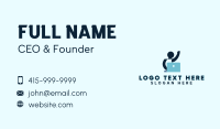 Freelancer Employee Recruitment Business Card