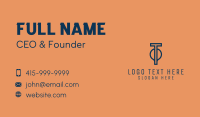 Media Company Business Card example 3