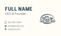 Muscle Car Vehicle Business Card Design