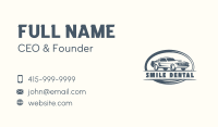 Muscle Car Vehicle Business Card