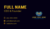 Poseidon Trident God Business Card