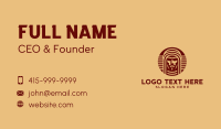 Bedouin Arab Sheikh Business Card