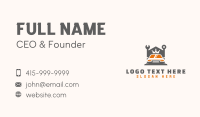 Wrench Crown Mechanic Business Card