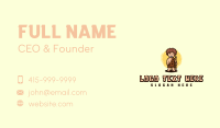 Native Caveman Tribe Business Card