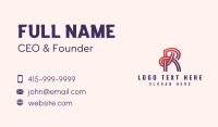 Generic Business Letter R Business Card