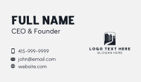 Building Road Pathway Business Card