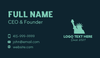 Statue Business Card example 2