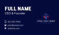 American Eagle Crest Business Card