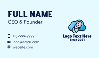 Cloud Baby Swaddle Business Card