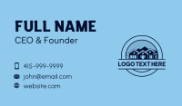 House Property Badge Business Card Design