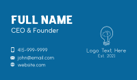 Illuminated Business Card example 4