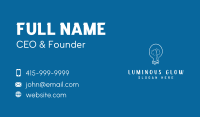 Light Bulb Brain Business Card Image Preview