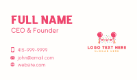 Balloon Party Supplies Business Card