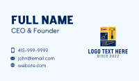 Carpentry Business Card example 4