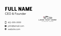 Fast Sports Car Transport Business Card