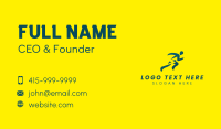 Human Thunder Lightning Business Card