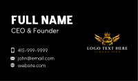 Wing Luxury Car Business Card
