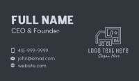 Gray Business Card example 4