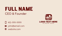 Travel Agency Desert Business Card