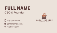 Espresso Coffee Mug Business Card