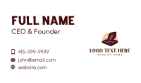 Organic Chocolate Bar Candy Business Card