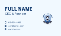 Female Admin Executive Business Card