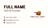 Oklahoma Burger Food Business Card Design