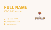 Balloon Heart Event Business Card