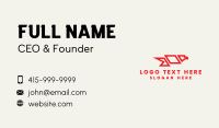 Red Eagle Flag Business Card