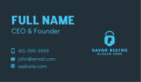 Private Business Card example 4