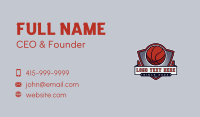 Basketball Sports Varsity Business Card