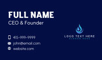 Waterdrop Business Card example 4