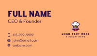 Mustache Business Card example 1