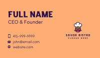 Oriental Noodle Chef Business Card