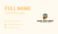 Shield Strongman Fitness Business Card Design