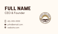 Tree Sawmill Woodworking Business Card