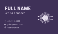 Branded Business Card example 2