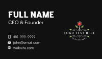 Needle Flower Boutique Business Card