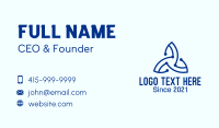 Wind Energy Business Card example 4