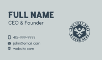 Plumbing Wrench Tools Business Card