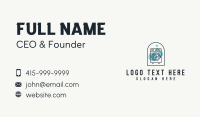 Laundromat Business Card example 2