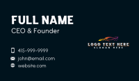 Auto Detailing Vehicle Business Card