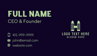 Building Letter H Business Card