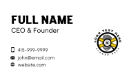 Thumbprint Business Card example 3