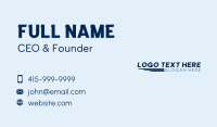 Blue Wing Business Business Card