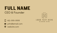 Mountaineer Nature Peak Business Card Design